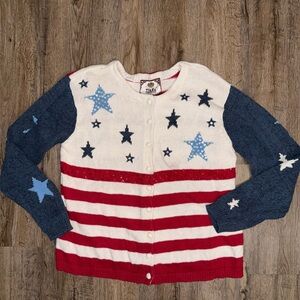 Tiara International • Patriotic Knit Sweater